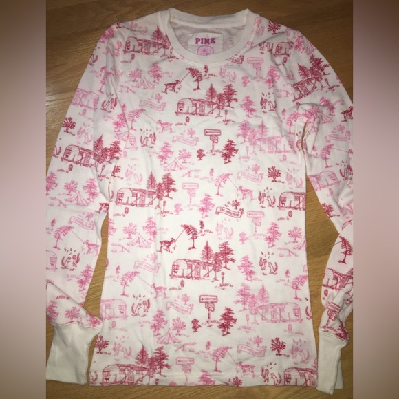 PINK Victoria’s Secret, NWT I Only Sleep In Pink Thermals 💖 - Picture 10 of 11